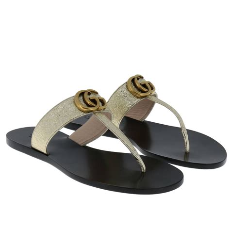 gucci flat sandals for ladies|gucci sandals original.